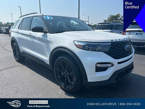 Certified 2022 Ford Explorer ST-Line w/ Class IV Trailer Tow Package AWD/4WD image 1