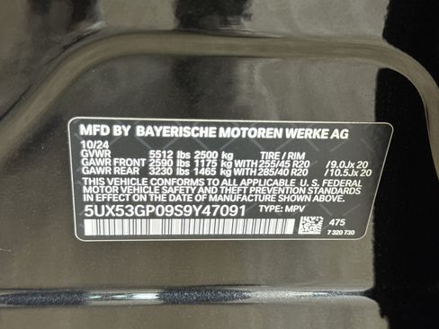 Used 2025 BMW X3 xDrive30i w/ M Sport Package AWD/4WD image 38