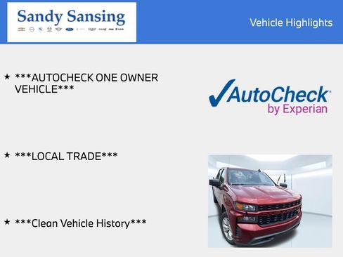 Used 2019 Chevrolet Silverado 1500 Custom w/ Custom Value Package RWD image 3