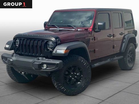 Used 2021 Jeep Wrangler Unlimited Sport AWD/4WD image 1