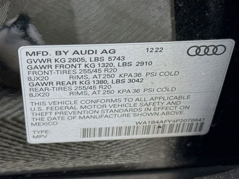 Certified 2023 Audi SQ5 Premium Plus w/ Premium Plus Package image 33