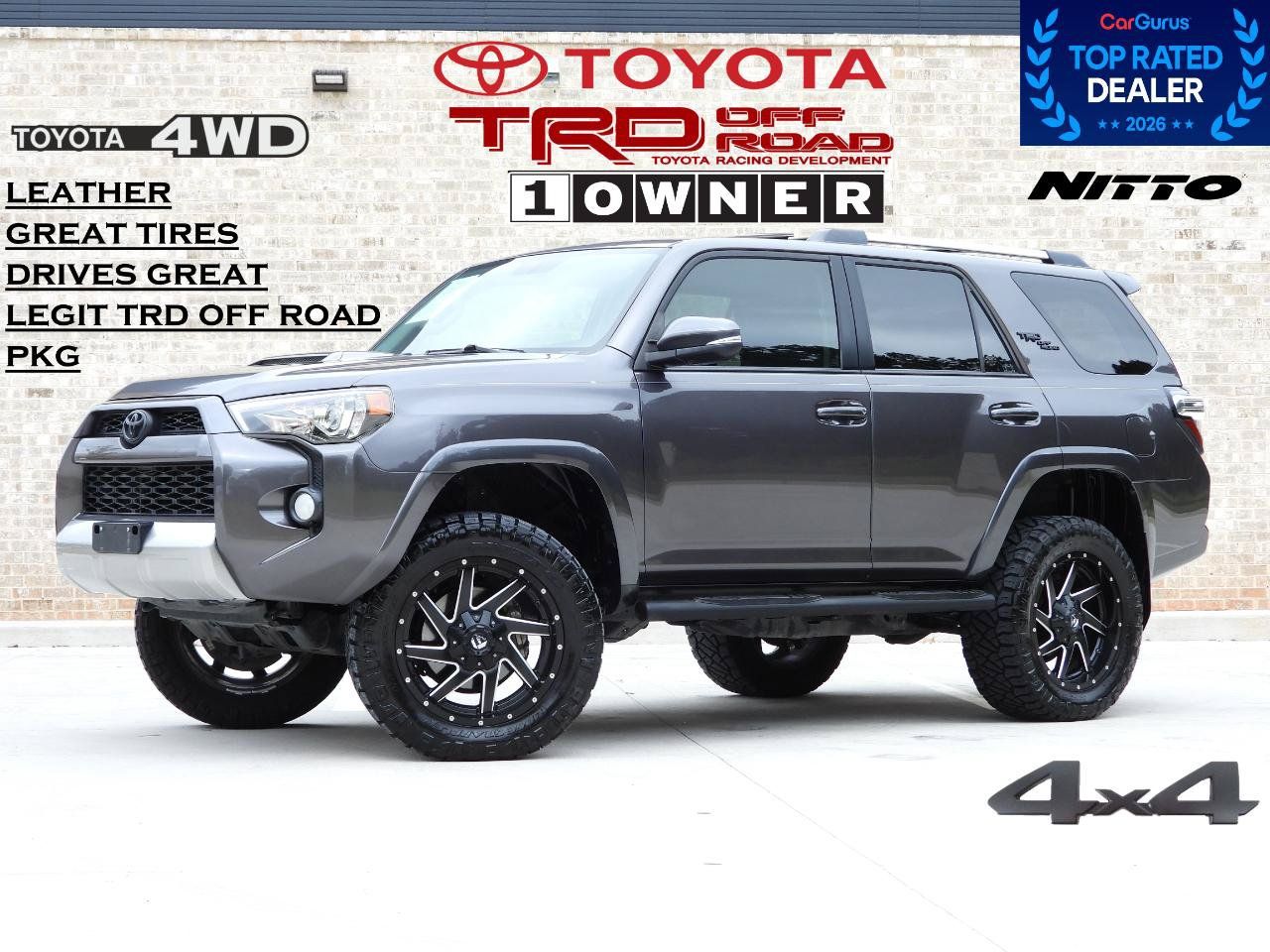 Used 2018 Toyota 4Runner TRD Off-Road Premium AWD/4WD image 1