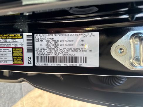 Certified 2026 Toyota Tacoma TRD Sport RWD image 36