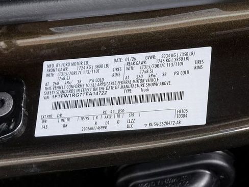 Used 2026 Ford F150 Raptor AWD/4WD image 90