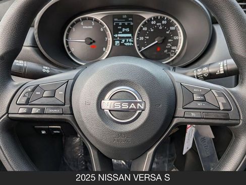 Certified 2025 Nissan Versa S w/ Trunk Package FWD image 12