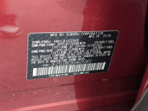 New 2025 Subaru Forester Premium image 32