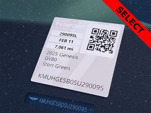 Used 2025 Genesis GV80 2.5T Select image 25