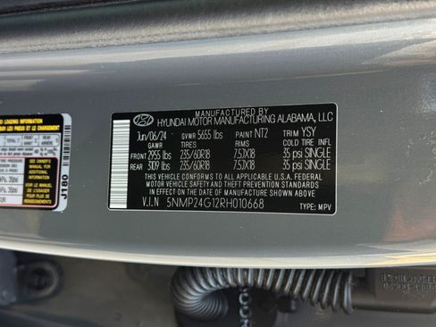 Used 2024 Hyundai Santa Fe SEL FWD image 44