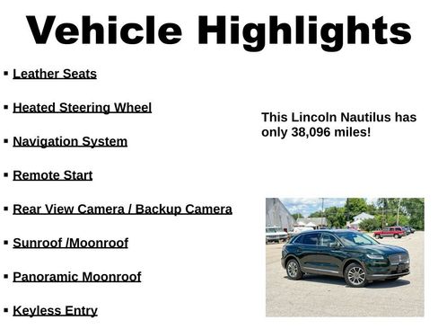 Used 2021 Lincoln Nautilus Reserve FWD image 40