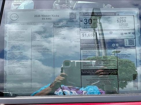 New 2026 Nissan Kicks SV w/ Cold Weather Package AWD/4WD image 13