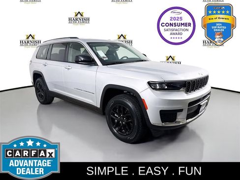 Used 2022 Jeep Grand Cherokee L Laredo w/ Luxury Tech Group I AWD/4WD image 1