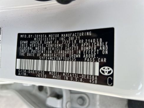 Used 2022 Toyota Corolla SE image 10