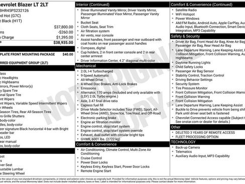 Used 2023 Chevrolet Blazer LT image 37