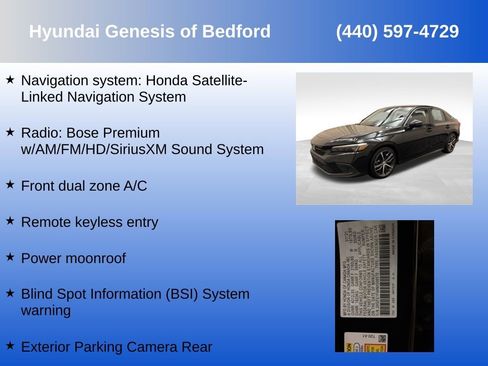 Used 2022 Honda Civic Touring image 7