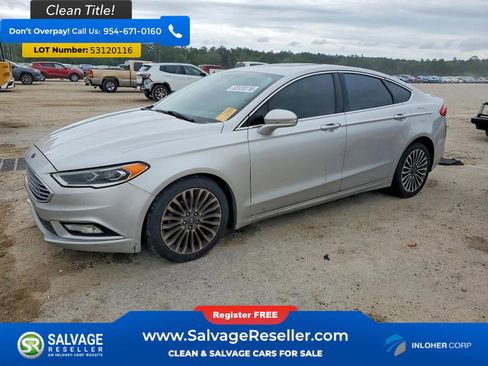 Used 2018 Ford Fusion Titanium AWD/4WD image 1