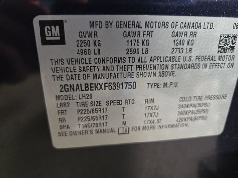 Used 2015 Chevrolet Equinox LT w/ Driver Convenience Package FWD image 40