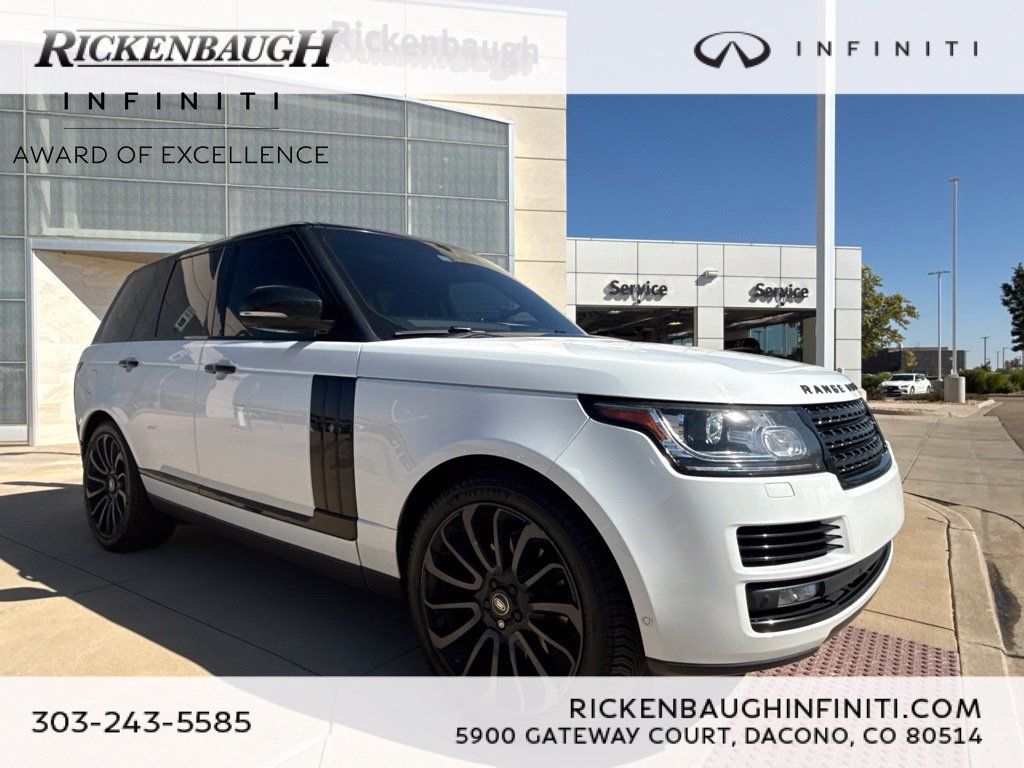 Used 2017 Land Rover Range Rover HSE AWD/4WD image 1