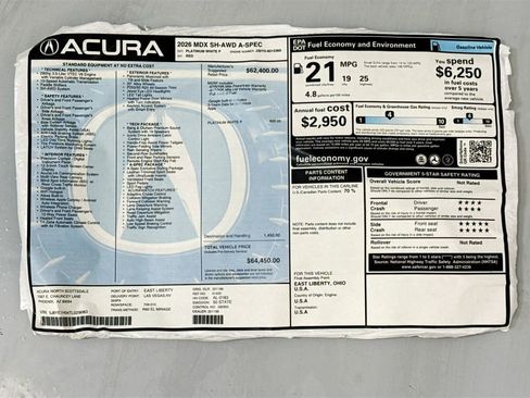 New 2026 Acura MDX A-Spec image 9