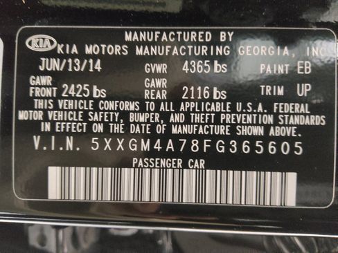 Used 2015 Kia Optima LX image 33