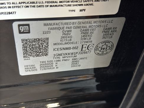 Used 2023 Chevrolet Traverse Premier w/ Redline Edition AWD/4WD image 41