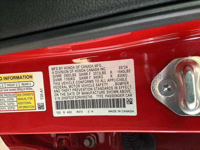 Used 2024 Honda Civic Sport image 21