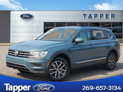 Used 2021 Volkswagen Tiguan SE AWD/4WD image 1