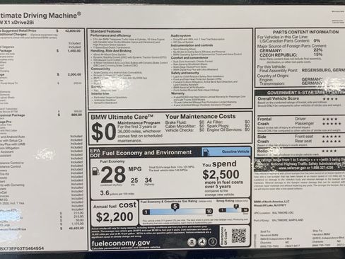 New 2026 BMW X1 xDrive28i w/ M Sport Package image 31