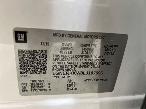 Used 2020 Chevrolet Traverse Premier w/ Redline Edition image 32