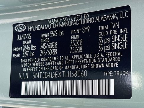 New 2026 Hyundai Santa Cruz SEL image 31