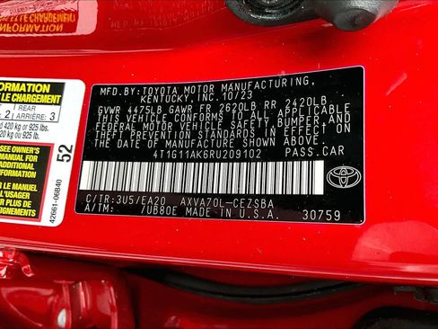 Certified 2024 Toyota Camry SE image 32