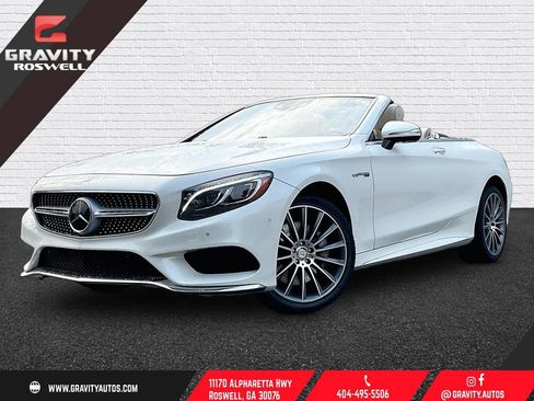 Used 2017 Mercedes-Benz S 550 Cabriolet w/ Sport Package image 1
