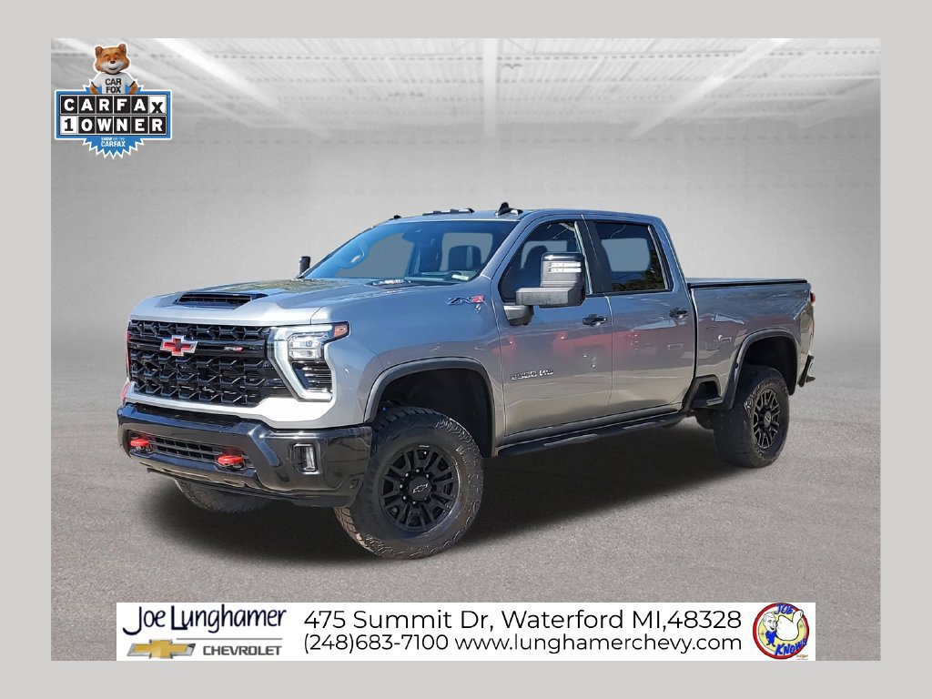 Certified 2024 Chevrolet Silverado 2500 ZR2 w/ Technology Package AWD/4WD 360° Tour