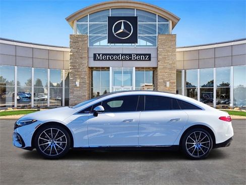 Used 2024 Mercedes-Benz EQS 450+ 450 w/ AMG Line Exterior Package image 2