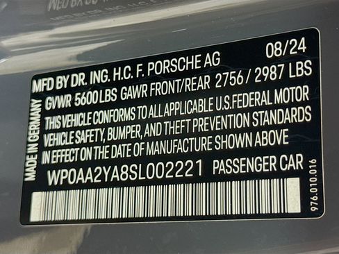 Certified 2025 Porsche Panamera 4 image 33