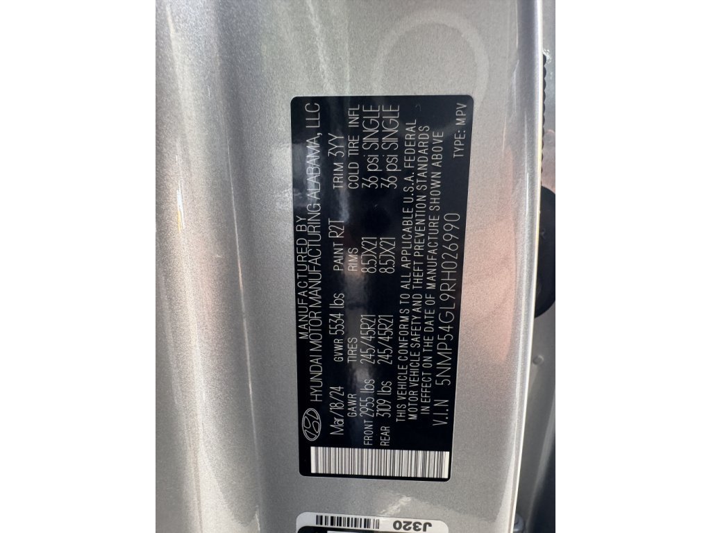 Used 2024 Hyundai Santa Fe Calligraphy FWD image 49