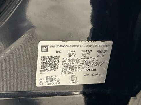 Used 2020 Chevrolet Equinox LT AWD/4WD image 25