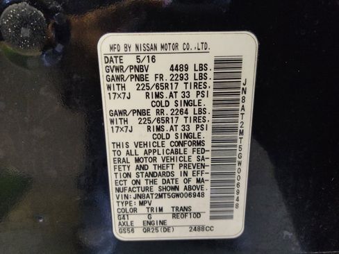 Used 2016 Nissan Rogue SV FWD image 33