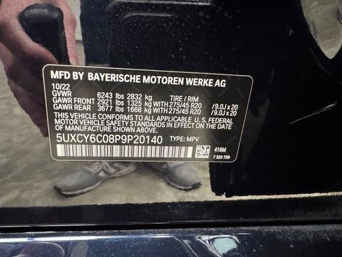 Certified 2023 BMW X6 xDrive40i w/ M Sport Package image 30