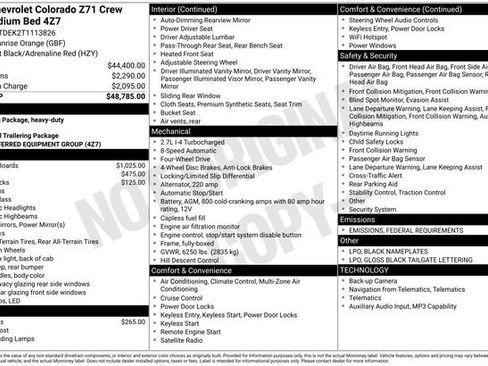 New 2026 Chevrolet Colorado Z71 image 4