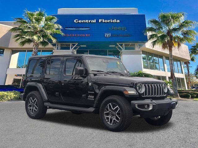 Certified 2024 Jeep Wrangler Unlimited Sahara w/ Technology Group AWD/4WD image 2