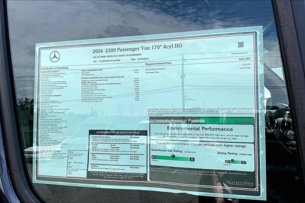 New 2026 Mercedes-Benz Sprinter 2500 image 13