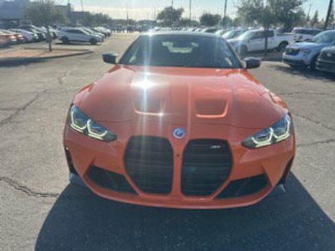 Used 2023 BMW M4 Coupe w/ M Carbon Exterior Package RWD image 2