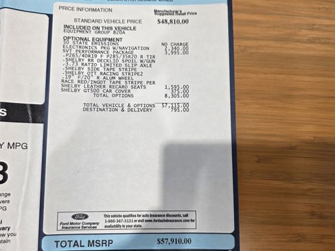 Used 2012 Ford Mustang Shelby GT500 w/ SVT Performance Pkg image 72