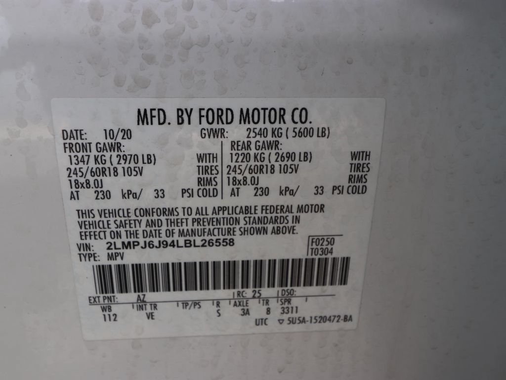 Used 2020 Lincoln Nautilus FWD image 23