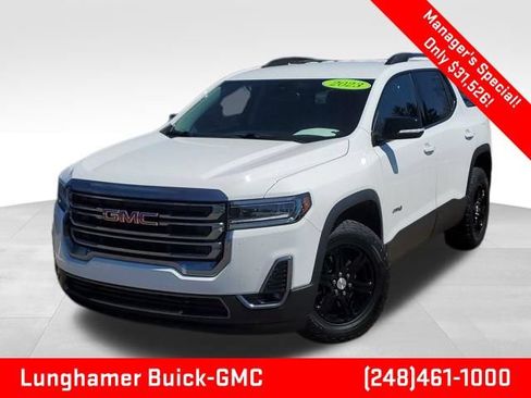 Certified 2023 GMC Acadia AT4 w/ Trailering Package AWD/4WD image 1