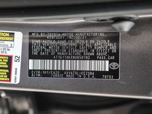 Certified 2022 Toyota Camry SE image 28