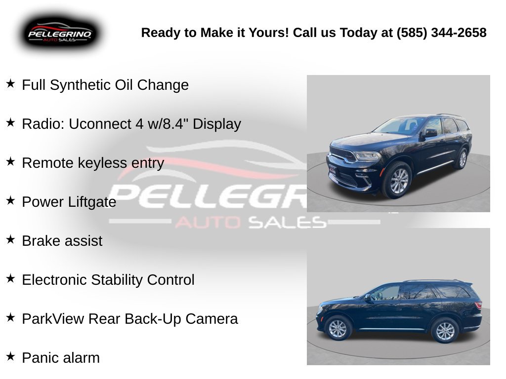 Used 2021 Dodge Durango SXT AWD/4WD image 5