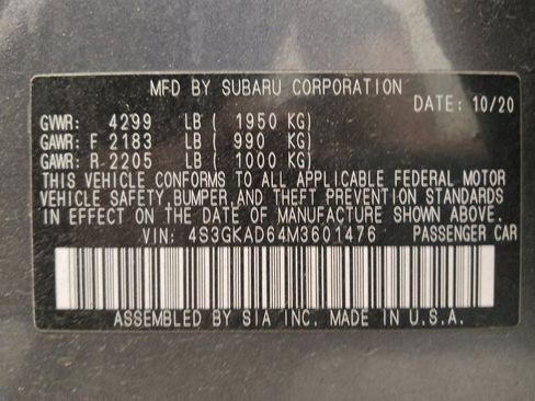 Used 2021 Subaru Impreza 2.0i Premium AWD/4WD image 33