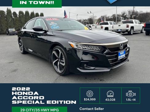 Used 2022 Honda Accord Sport Special Edition image 1