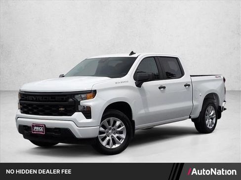 Certified 2023 Chevrolet Silverado 1500 Custom AWD/4WD image 1